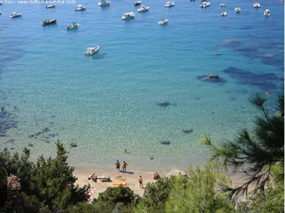 Frontemare Lägenhet Porto Santo Stefano  Exteriör bild